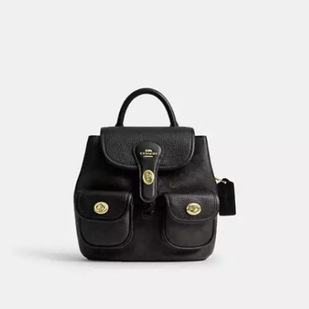 Coach Hadley Backpack In Signature Canvas-CBH10